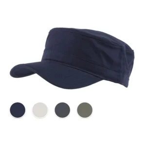 C6602 Premium Military-Style Cotton Cap