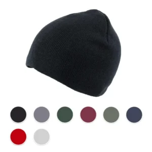 S0002 – 100% Acrylic beanie no turn-up